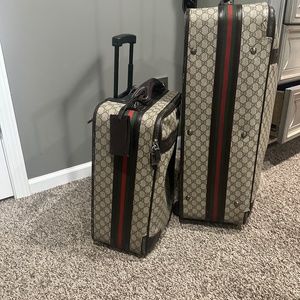 Vintage Gucci Luggage Set